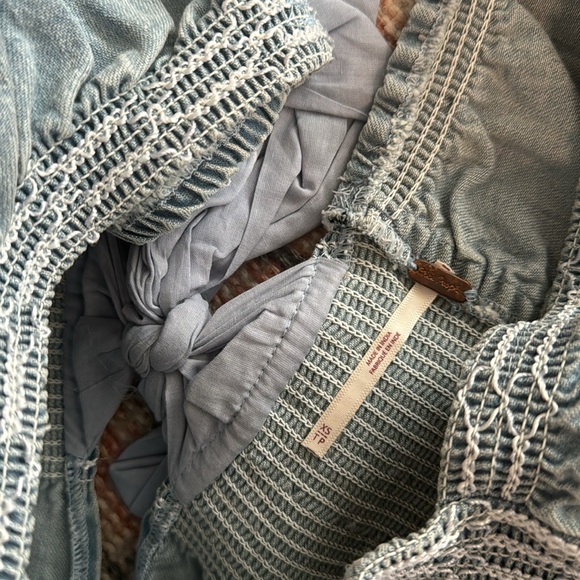 Free People Short Denim Dress size xs - Picture 2 of 3